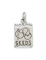 MMA Silver - Packet of Seeds Charm