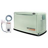 5870 Generac Guardian 8kW Air-Cooled Standby Generator, Steel Enclosure, Pre-Packaged w/100 Amp 10 Circuit Automatic Transfer Switch ** IN STOCK**