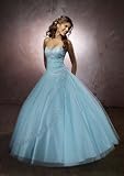 Lovely Strapless Bridesmaid Gown