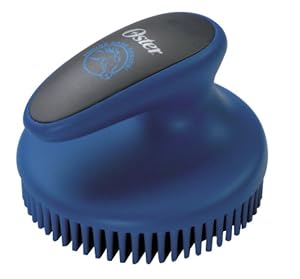 Oster Equine Care Series Curry Comb, Fine, Blue