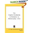 The Higher Hinduism in Relation to Christianity 1903 by T. E. Slater and Reverend John Henry Barrows
