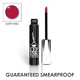 LIP INK Organic Vegan 100% Smearproof Liquid Lip Stain, Earth Red