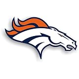 NFL Denver Broncos 12 inch Vinyl Logo Magnet