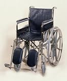 Adult Wheelchair, Fixed Armrests, Elevating footrests