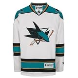 San Jose Sharks Reebok White Premier NHL Jersey