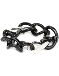 Ivanka Trump "Downtown Signature" Oval Interlocking Stone and Pave Diamond Link Bracelet