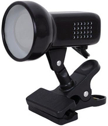 Living Accents Mini Clip-On Lamp R14 Black