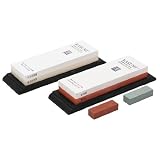 Couteaux Kasumi - pierre � aiguiser japonaise - Set Pierre � aiguiser (K11 + K12 / 240/1000/3000/8000)par Sumikama / Japan