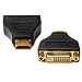 Cables4PC GOLD HDMI Male to DVI Female Adapter FOR HDTV PLASMA