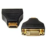 Cables4PC GOLD HDMI Male to DVI Female Adapter FOR HDTV PLASMA