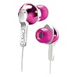 iLuv IEP322PNK Empire City Lights In-ear Super Bass Earphones for iPod, iPhone, MP3 and CD players - Pink
