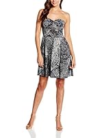 Purple Jam Vestido (Negro / Blanco / Gris)