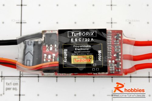 Turborix Advance 30A Brushless Motor ESC Electronic Speed Controller Turborix Advance 30A Brushless Motor ESC Electronic Speed Controller