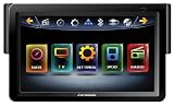 Farenheit TI-718NB Inteq Single DIN Multimeadia Indash Source with 7-Inch Oversize Hang Down Screen