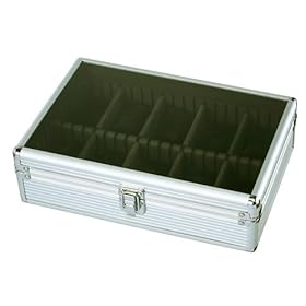 【クリックで詳細表示】[エスプリマ]ESPRIMA 時計収納ケース アルミ製 10本用 SE54020AL ： 腕時計通販 ｜ Amazon.co.jp