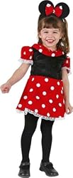 Child's Toddler Minnie Mouse Costume Dress (2T)