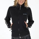 Bench Womens Foundation Zip Thru Track Top Dark Navy