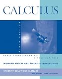 Calculus Early Transcendentals Single Variable, Student Solutions Manual