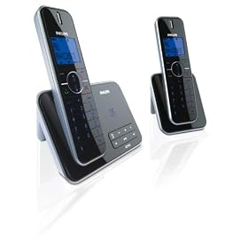 Philips ID5552 Dect Duo Cordless Telephone With Answerphone