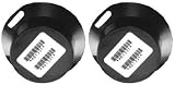 Two-Pack: Accustar Alpha Track Test Kit AT 100 / Radon Gas Testing (Please Note: These Test Kits are Not Valid in New Jersey)