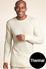 Long Sleeve Thermal Vest with Wool