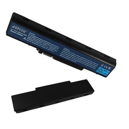 RUSHPOWER Laptop Battery for EMACHINE D525 D725 AcerAspire 5732Z Battery AS09A71 AS09A73 [11.10V, 4400mAh, 6cubicle Li-ion]