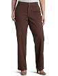 Lee Jeans Women's Missy Plain Front Pant with Stretch