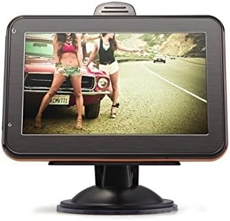 PanguKing®丨5" Inch Car GPS 4gb Hd Touch Screen Navigation System Navigator Vehicle Tracker with Free Us Maps