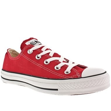 Converse All Star Oxford Red - 5.5 Uk - Red - Fabric