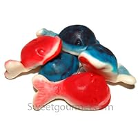 Vidal Gummi Jelly Filled Whales, 16 Oz