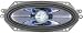 Electronics : APS4107 4'X10'200W 2-WAY PLATED SPEAKERS (PAIR)