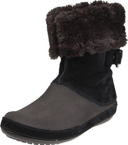 Crocs Women's Berryessa Boot,Black/Black,8 M US