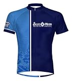 Primal Wear 2012 Men's Blue Moon Night Short Sleeve Cycling Jersey - COBNJ20M (Blue Moon Night - L)