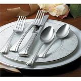 MONTE CLARE FLATWARE SET - FLATWARE SET WITH CHEST, WATERFORD MONTE CLARE COLLECTION (SET OF 65)