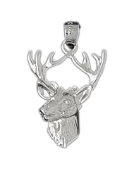 CleverSilvers Sterling Silver Pendant Deer