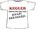 Kegler sehen gut aus: Beweis; T-Shirt weiß