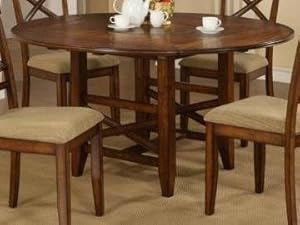 Brown Finished Dining Table