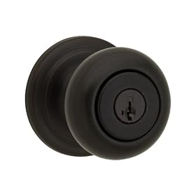 Kwikset 740J 11P SMT CP Juno Entry Knob Featuring SmartKey, Venetian Bronze