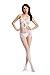 Amoretu Womens Sexy Lingerie Strap Bodysuits Crotchless Bodystocking