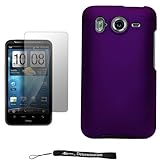 Purple Smooth Design Cover / 2 Piece Snap On Crystal Protective Hard Case f ....