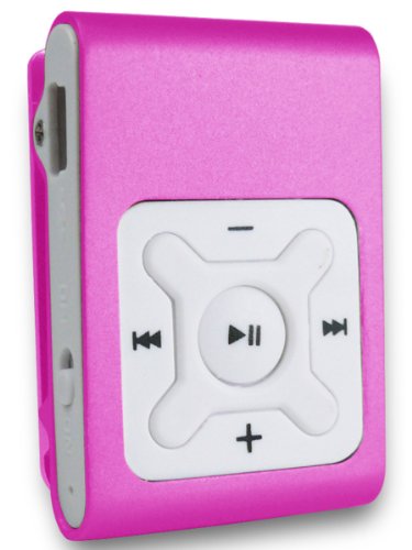 Sylvania SMP1002 1 GB Clip MP3 Player (Pink)