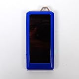 Mini USB Solar Charger Connector Cell Phone Blue