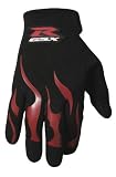 JOE ROCKET SUZUKI BLACK/RED KNACK GLOVES! SMALL