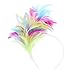 Felizhouse 1920s Fascinator with Feathers Headband for Women Kentucky Derby Wedding Tea Party Headwear (Colorful)