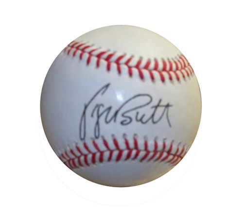 George Brett Autographed/Hand Signed Black Ink Baseball (JSA)