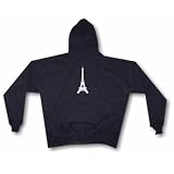 Eiffel Tower Logo Mens Hoodie Sweat Shirt Small thru 4XL by 99volts