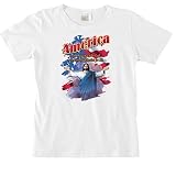 America one Nation Under God - Christian and Religious Women's Cut T-Shirt