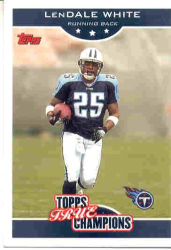 Buy LENDALE WHITE ROOKIE 2006 TOPPS TRUE CHAMPIONS INSERT CARD! by TOPPS