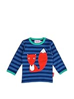 Toby Tiger Camiseta Manga Larga Lsabfox (Azul)