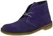 Clarks Desert Boot 203468546, Stivaletti uomo, Nero (Schwarz (Black Suede)), 43